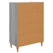 Bufet cu sertar Sonoma gri 66 x 34,5 x 95 cm Lemn prelucrat - WALTI WALTI