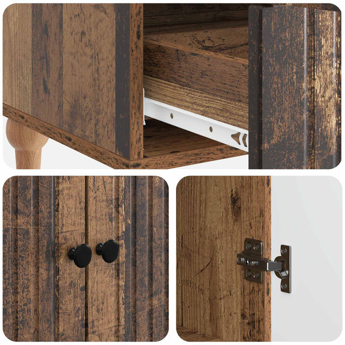 Bufet cu sertar Lemn vechi 66 x 34,5 x 95 cm Lemn prelucrat - WALTI WALTI