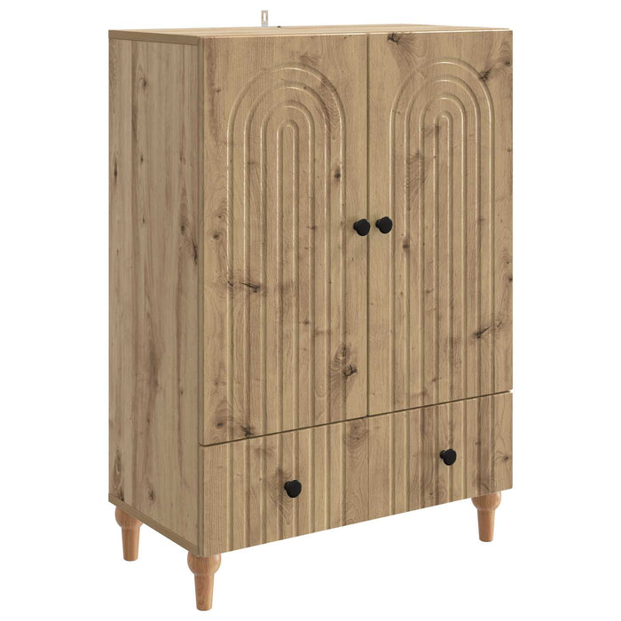 Bufet Stejar Artizanal 66 x 34,5 x 95 cm Lemn prelucrat - WALTI WALTI