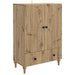 Bufet Stejar Artizanal 66 x 34,5 x 95 cm Lemn prelucrat - WALTI WALTI