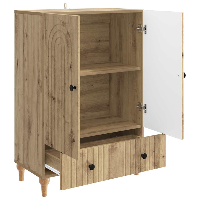 Bufet Stejar Artizanal 66 x 34,5 x 95 cm Lemn prelucrat - WALTI WALTI