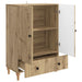 Bufet Stejar Artizanal 66 x 34,5 x 95 cm Lemn prelucrat - WALTI WALTI