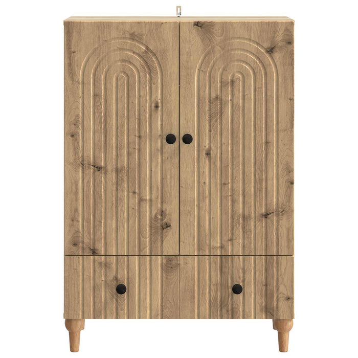 Bufet Stejar Artizanal 66 x 34,5 x 95 cm Lemn prelucrat - WALTI WALTI