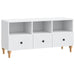Cabinet TV Alb 102 x 34,5 x 50 cm Lemn prelucrat - WALTI WALTI