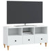 Cabinet TV Alb 102 x 34,5 x 50 cm Lemn prelucrat - WALTI WALTI