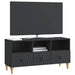 Cabinet TV Negru 102 x 34,5 x 50 cm Lemn prelucrat - WALTI WALTI