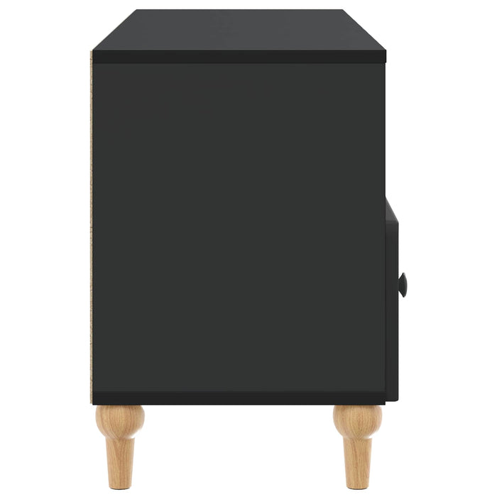 Cabinet TV Negru 102 x 34,5 x 50 cm Lemn prelucrat - WALTI WALTI