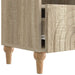 Cabinet TV Stejar Sonoma 102 x 34,5 x 50 cm Lemn prelucrat - WALTI WALTI