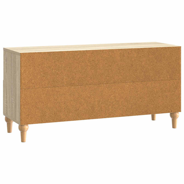 Cabinet TV Stejar Sonoma 102 x 34,5 x 50 cm Lemn prelucrat - WALTI WALTI