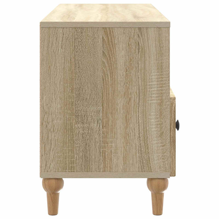Cabinet TV Stejar Sonoma 102 x 34,5 x 50 cm Lemn prelucrat - WALTI WALTI