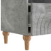 Cabinet TV Gri Beton 102 x 34,5 x 50 cm Lemn prelucrat - WALTI WALTI