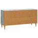 Cabinet TV Gri Beton 102 x 34,5 x 50 cm Lemn prelucrat - WALTI WALTI