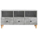 Cabinet TV Gri Beton 102 x 34,5 x 50 cm Lemn prelucrat - WALTI WALTI