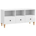 Cabinet TV Alb Lucios 102 x 34,5 x 50 cm Lemn prelucrat - WALTI WALTI