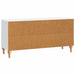 Cabinet TV Alb Lucios 102 x 34,5 x 50 cm Lemn prelucrat - WALTI WALTI