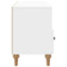 Cabinet TV Alb Lucios 102 x 34,5 x 50 cm Lemn prelucrat - WALTI WALTI
