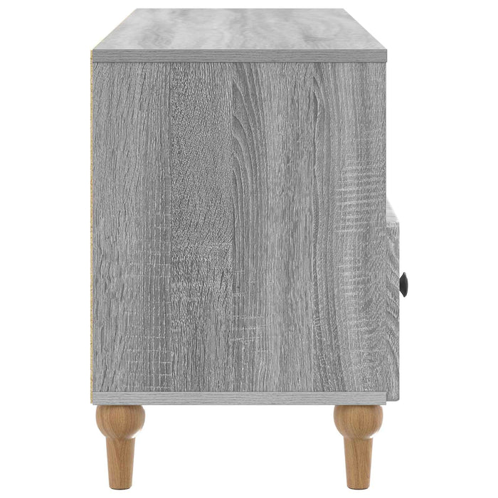 Cabinet TV Sonoma gri 102 x 34,5 x 50 cm Lemn prelucrat - WALTI WALTI