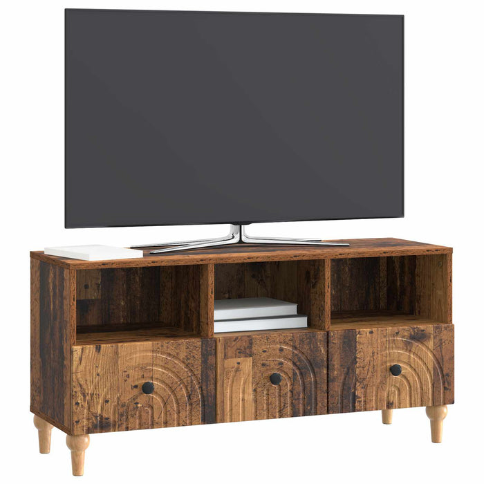 Cabinet TV Lemn vechi 102 x 34,5 x 50 cm Lemn prelucrat - WALTI WALTI