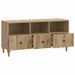 Cabinet TV Stejar Artizanal 102 x 34,5 x 50 cm Lemn prelucrat - WALTI WALTI