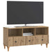 Cabinet TV Stejar Artizanal 102 x 34,5 x 50 cm Lemn prelucrat - WALTI WALTI