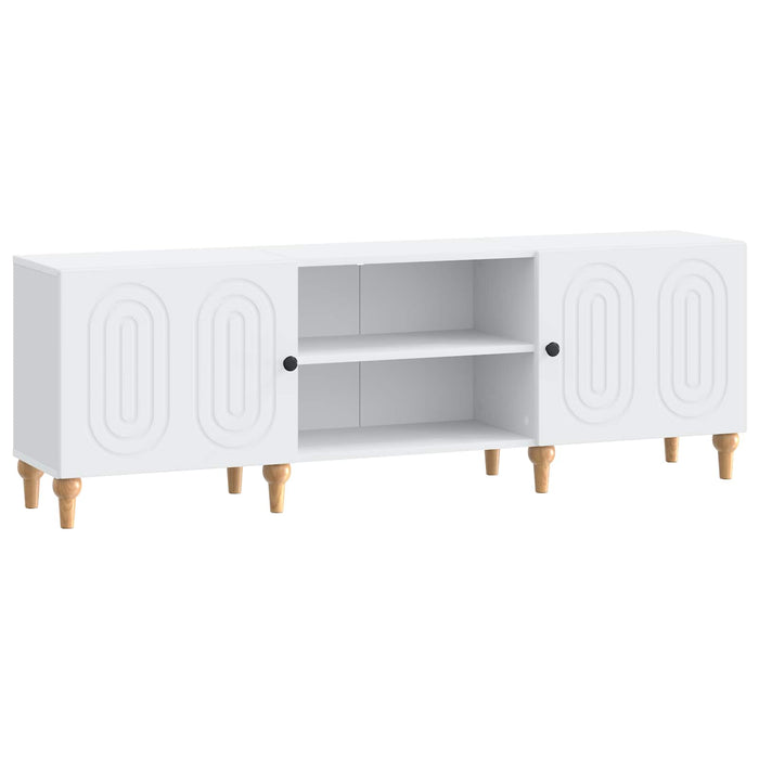 Cabinet TV Alb 150 x 31 x 50 cm Lemn prelucrat - WALTI WALTI