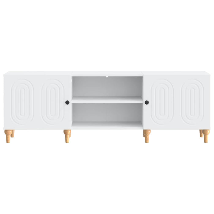 Cabinet TV Alb 150 x 31 x 50 cm Lemn prelucrat - WALTI WALTI