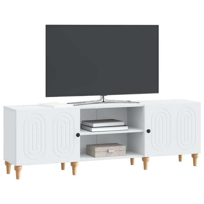 Cabinet TV Alb 150 x 31 x 50 cm Lemn prelucrat - WALTI WALTI
