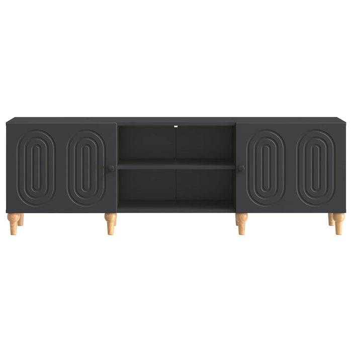 Cabinet TV Negru 150 x 31 x 50 cm Lemn prelucrat - WALTI WALTI
