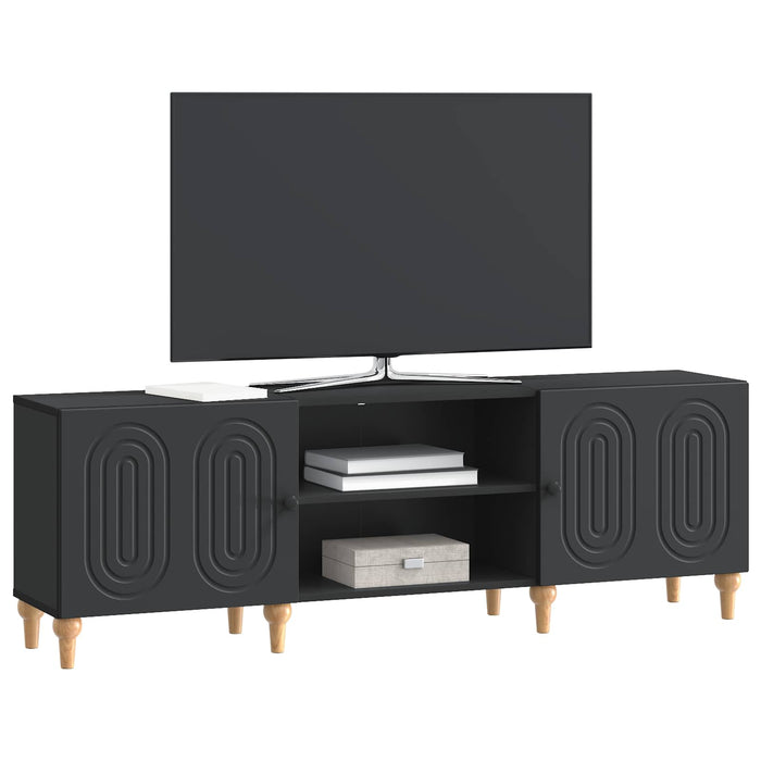 Cabinet TV Negru 150 x 31 x 50 cm Lemn prelucrat - WALTI WALTI