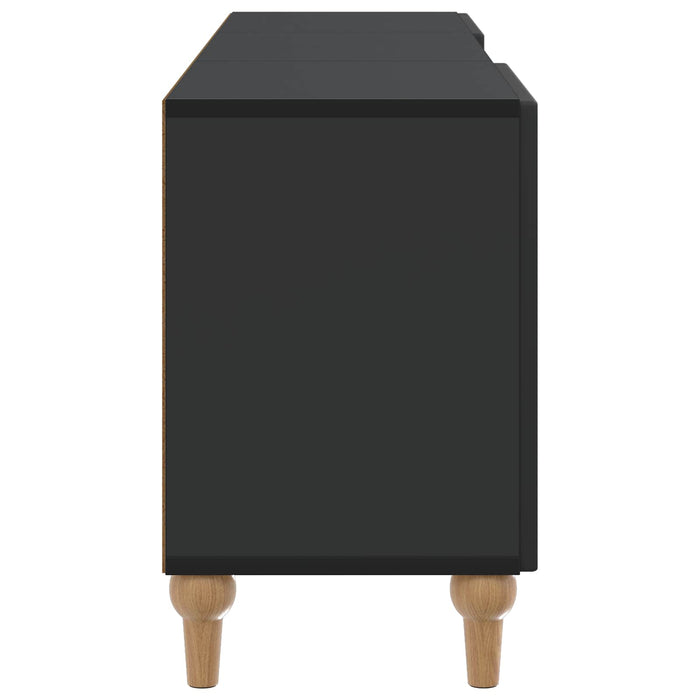 Cabinet TV Negru 150 x 31 x 50 cm Lemn prelucrat - WALTI WALTI