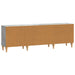 Cabinet TV Gri Beton 150 x 31 x 50 cm Lemn prelucrat - WALTI WALTI