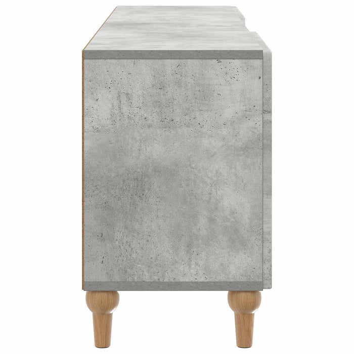 Cabinet TV Gri Beton 150 x 31 x 50 cm Lemn prelucrat - WALTI WALTI