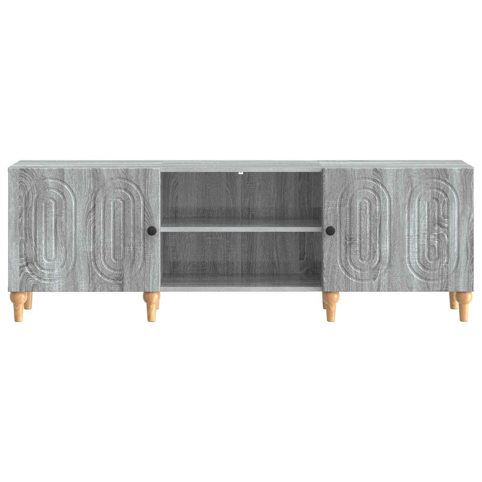 Cabinet TV Sonoma gri 150 x 31 x 50 cm Lemn prelucrat - WALTI WALTI