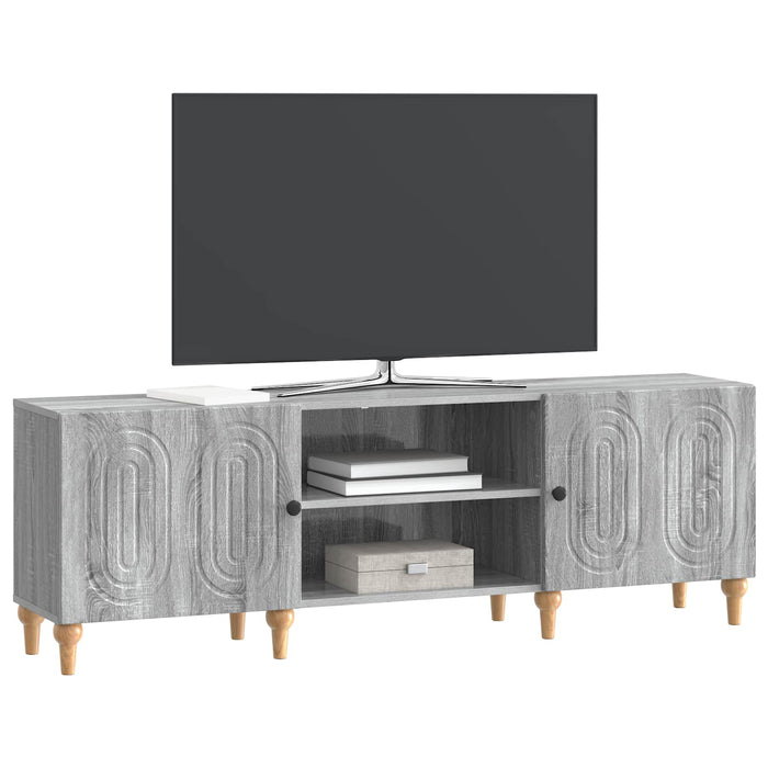 Cabinet TV Sonoma gri 150 x 31 x 50 cm Lemn prelucrat - WALTI WALTI