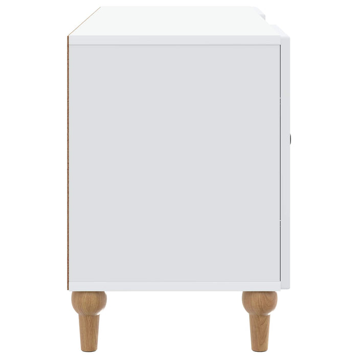 Cabinet TV Alb 102 x 34,5 x 50 cm Lemn prelucrat - WALTI WALTI