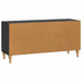 Cabinet TV Negru 102 x 34,5 x 50 cm Lemn prelucrat - WALTI WALTI