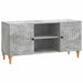 Cabinet TV Gri Beton 102 x 34,5 x 50 cm Lemn prelucrat - WALTI WALTI