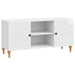 Cabinet TV Alb foarte lucios 102 x 34,5 x 50 cm Lemn prelucrat - WALTI WALTI
