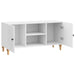 Cabinet TV Alb foarte lucios 102 x 34,5 x 50 cm Lemn prelucrat - WALTI WALTI