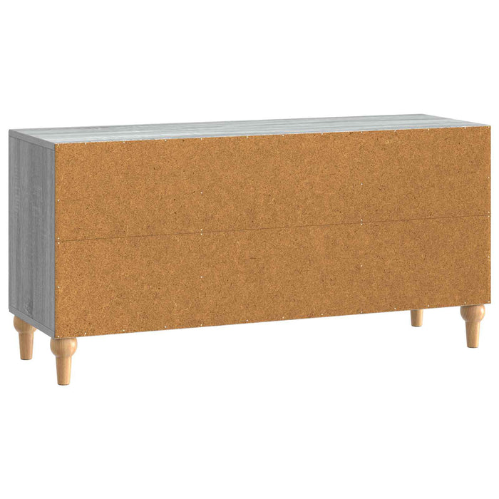 Cabinet TV Sonoma gri 102 x 34,5 x 50 cm Lemn prelucrat - WALTI WALTI