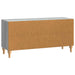 Cabinet TV Sonoma gri 102 x 34,5 x 50 cm Lemn prelucrat - WALTI WALTI