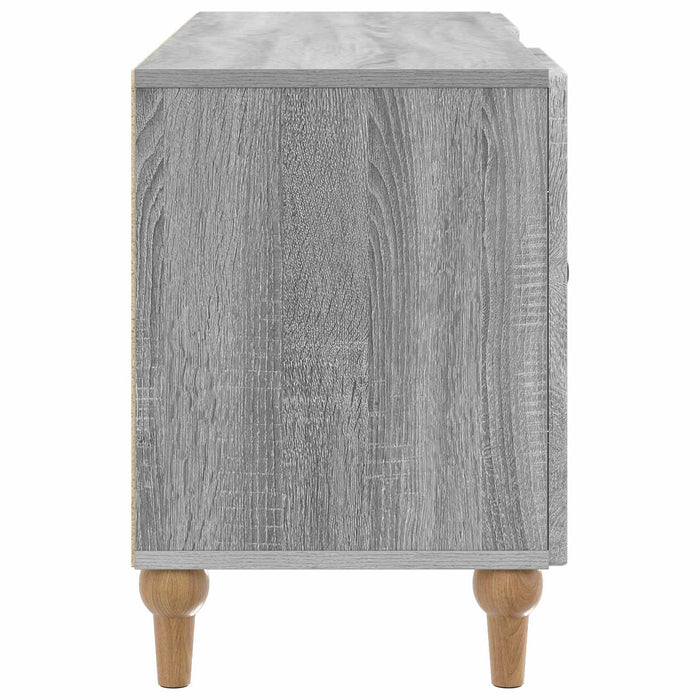 Cabinet TV Sonoma gri 102 x 34,5 x 50 cm Lemn prelucrat - WALTI WALTI