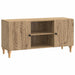 Cabinet TV Stejar Artizanal 102 x 34,5 x 50 cm Lemn prelucrat - WALTI WALTI