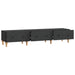 Cabinet TV cu sertar Negru 147 x 34,5 x 30 cm Lemn prelucrat - WALTI WALTI