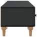 Cabinet TV cu sertar Negru 147 x 34,5 x 30 cm Lemn prelucrat - WALTI WALTI