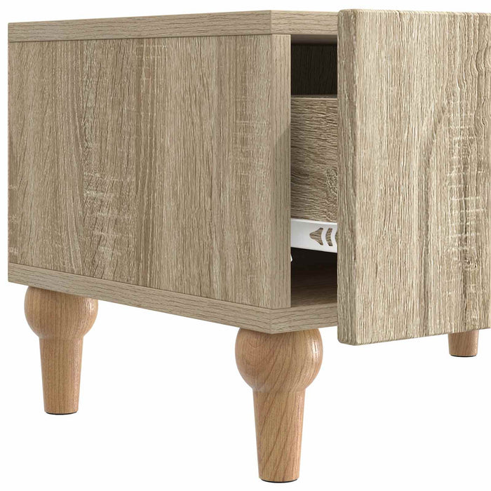 Cabinet TV Stejar Sonoma 147 x 34,5 x 30 cm Lemn prelucrat - WALTI WALTI
