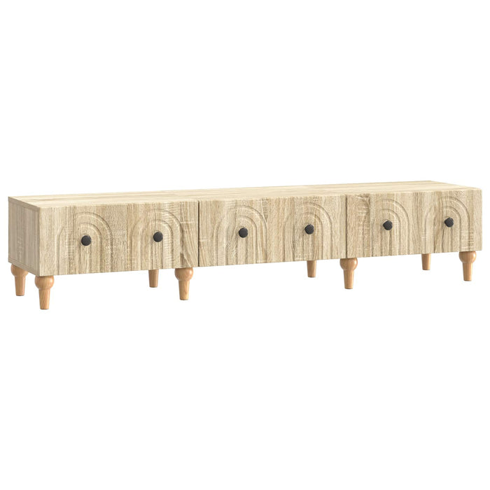 Cabinet TV Stejar Sonoma 147 x 34,5 x 30 cm Lemn prelucrat - WALTI WALTI