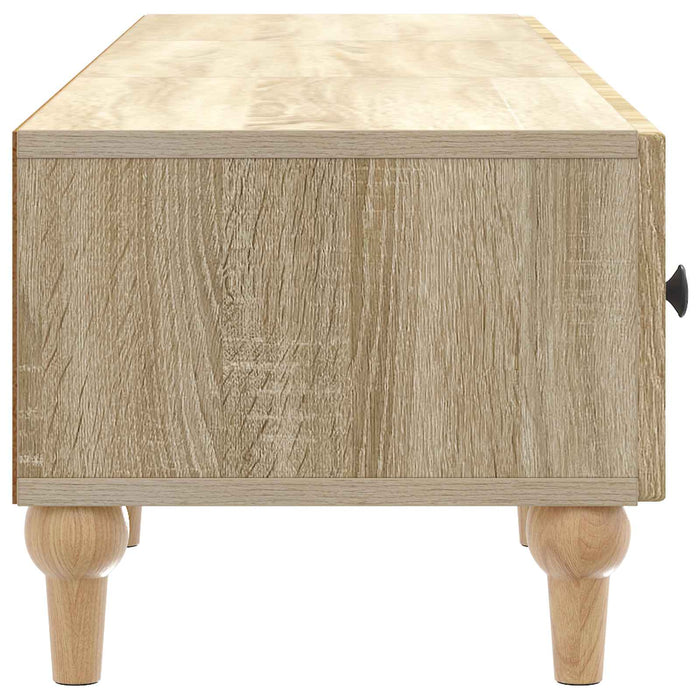 Cabinet TV Stejar Sonoma 147 x 34,5 x 30 cm Lemn prelucrat - WALTI WALTI