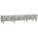 Cabinet TV Gri Beton 147 x 34,5 x 30 cm Lemn prelucrat - WALTI WALTI
