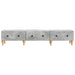 Cabinet TV Gri Beton 147 x 34,5 x 30 cm Lemn prelucrat - WALTI WALTI